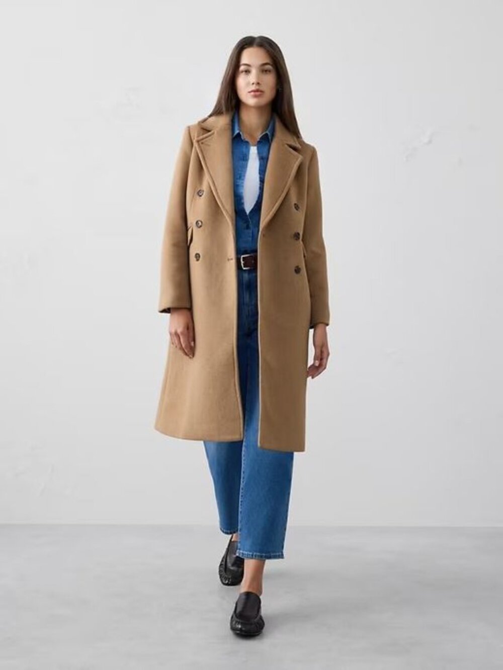 NWT Banana Republic Timeless Topcoat